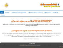 Tablet Screenshot of alasombrita.com